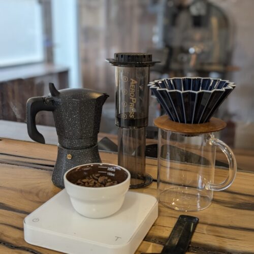 Curso de extracción de café en casa